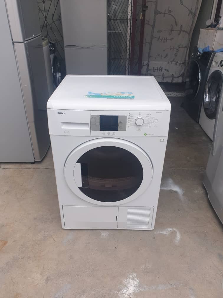 Beko heat pump condenser dryer 8.0kg rm750, TV & Home Appliances