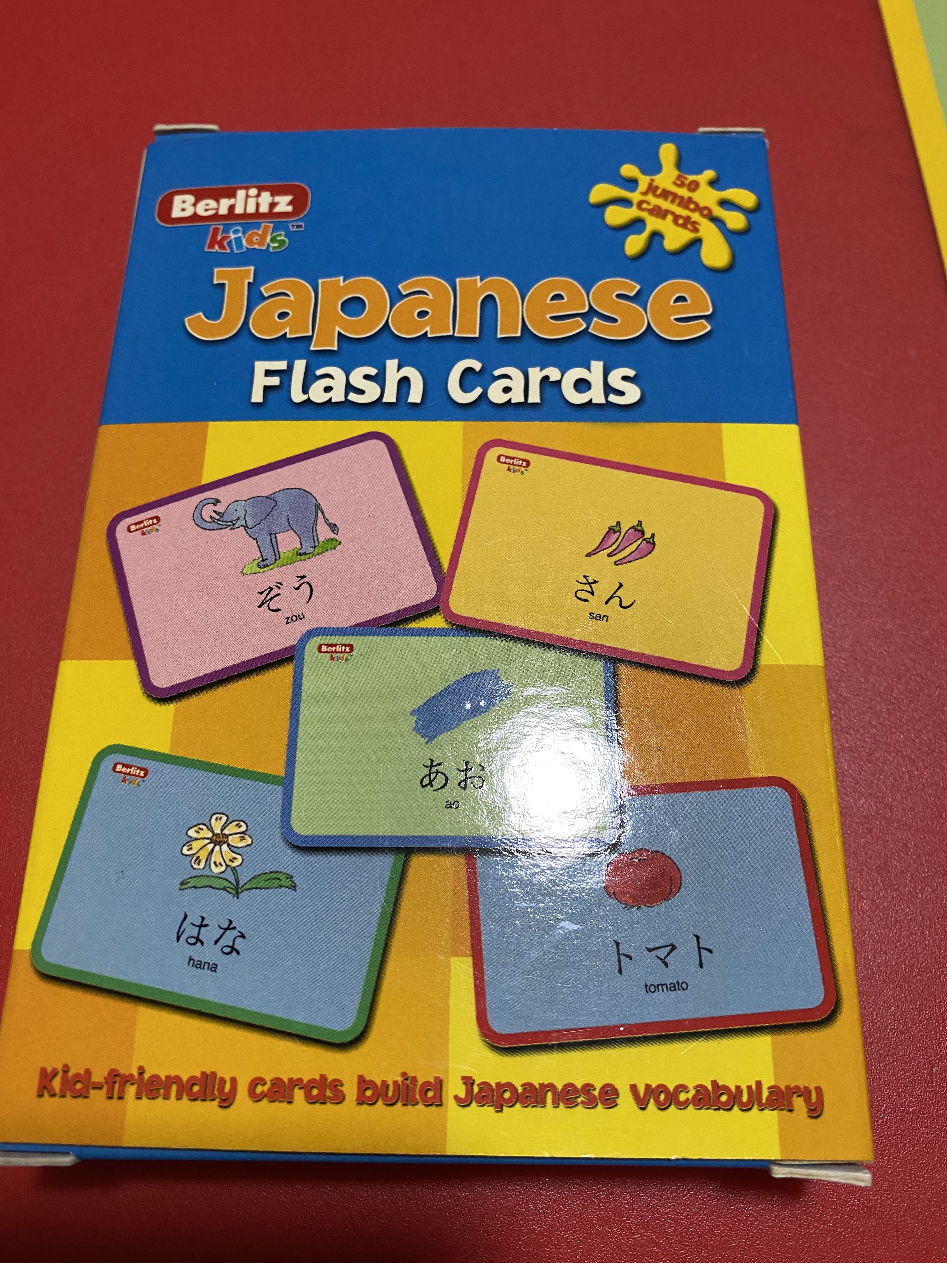 BERLITZ KIDS JAPANESE FLASH CARDS, Hobbies & Toys, Toys & Games on