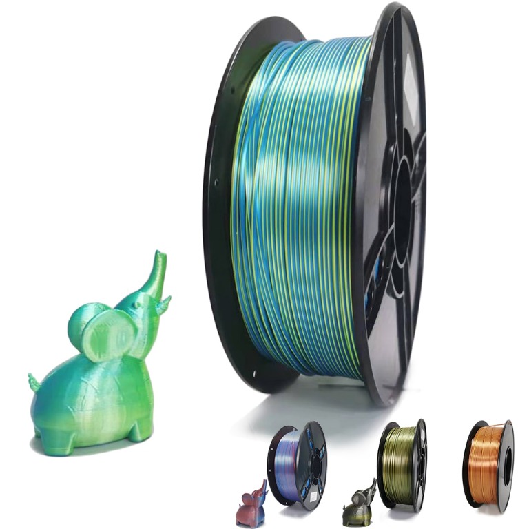 Bicolor PLA Filament for 3D Printer Two-to, Computers & Tech, Laptops ...