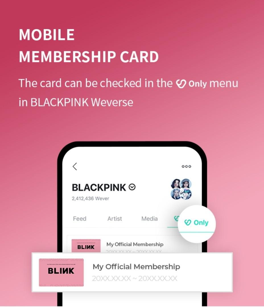 BLACKPINK launch official BLINK membership on Weverse, Bandwagon
