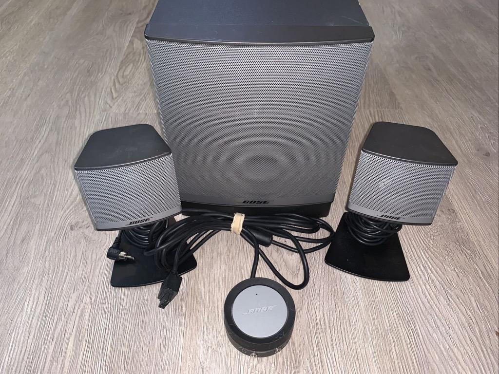 Bose Companion 3 Series II Multimedia Speaker System, Audio, Soundbars, Speakers & Amplifiers Carousell