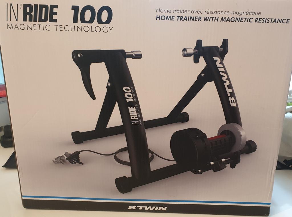 Home trainer resistance magnetique best sale