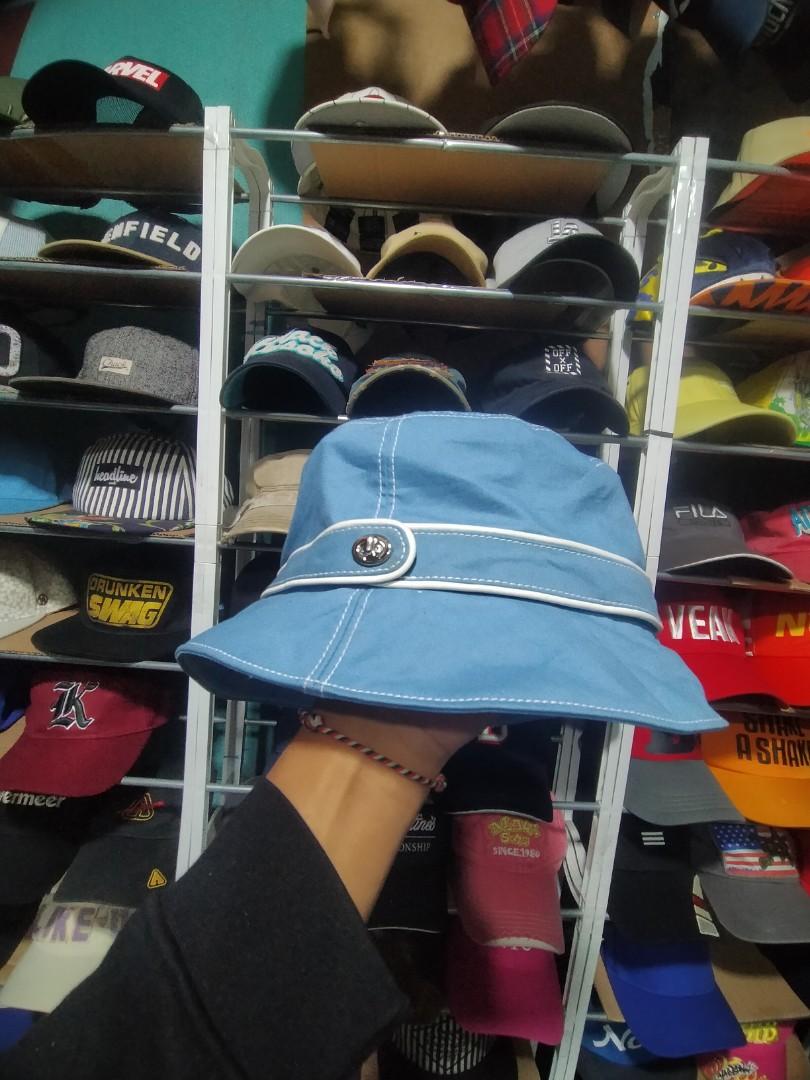 blue coach bucket hat