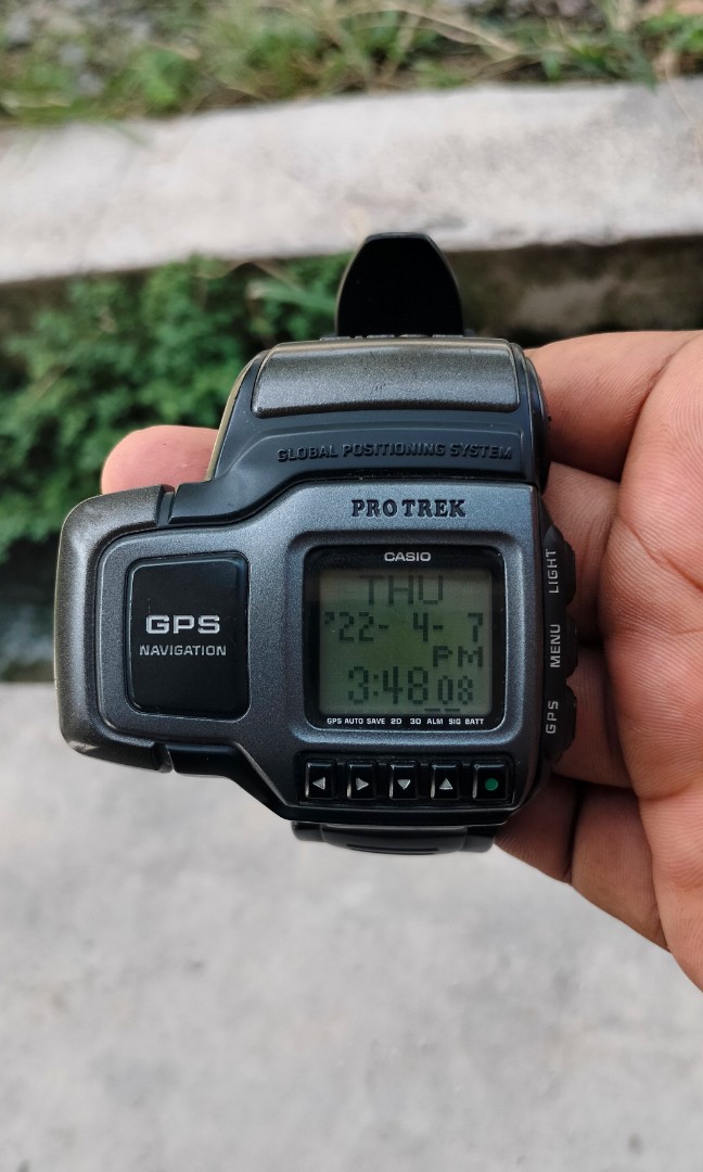 Protrek gps best sale