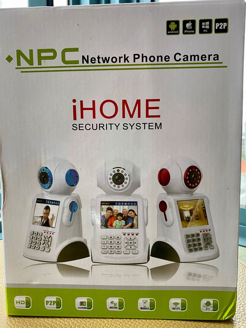 Cctv Camera/ video calls, Furniture & Home Living, Security & Locks ...
