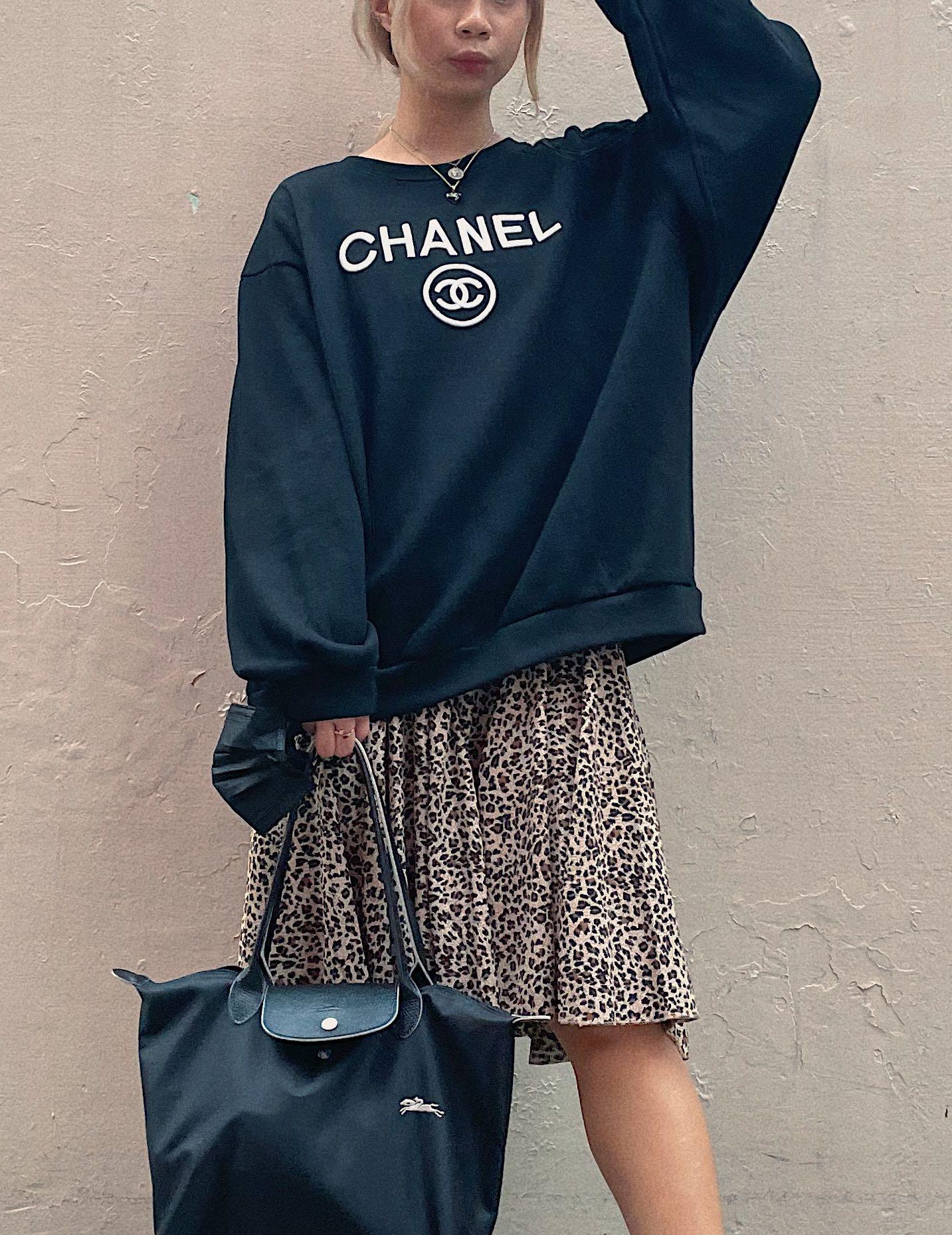 Real chanel clearance sweatshirt