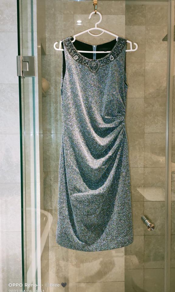 Coast silver dress clearance