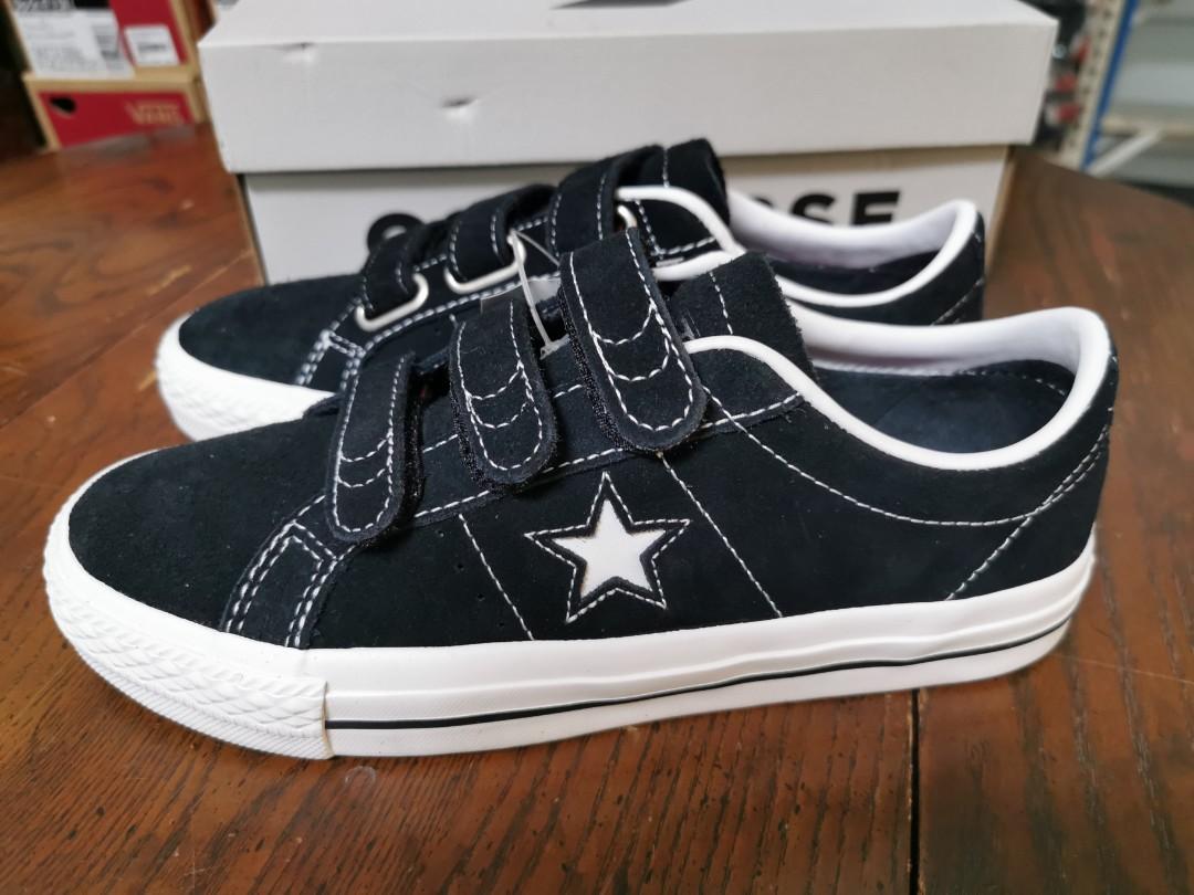 CONVERSE ONE STAR 3V OX BLK 3287, Men's Fashion, Footwear, on Carousell