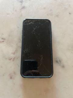 Cracked working iPhone X for sale