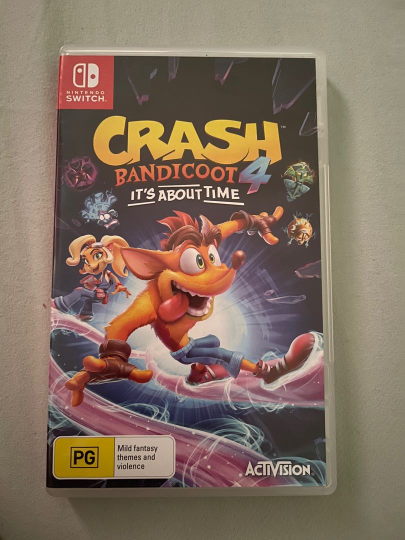 Crash Bandicoot 4 Switch Games, Video Gaming, Video Games, Nintendo on