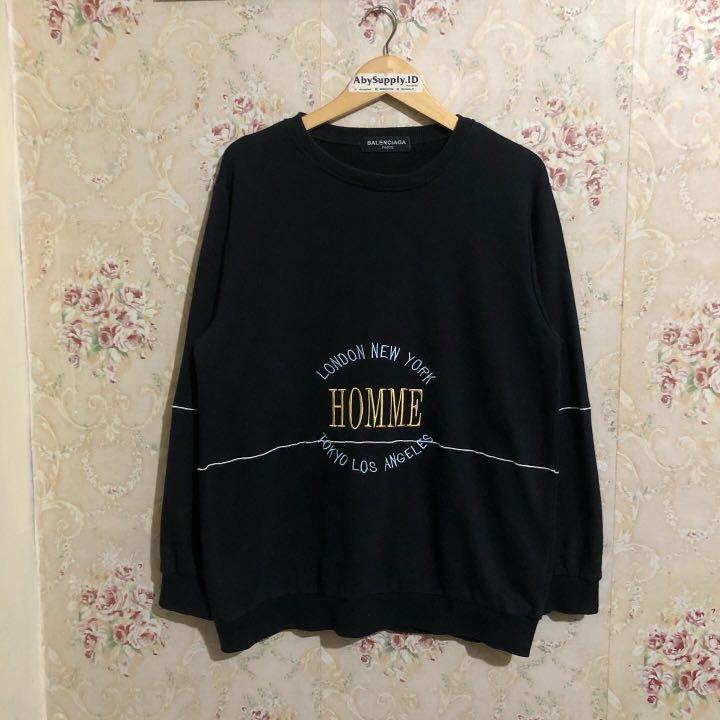 Balenciaga sales homme crewneck