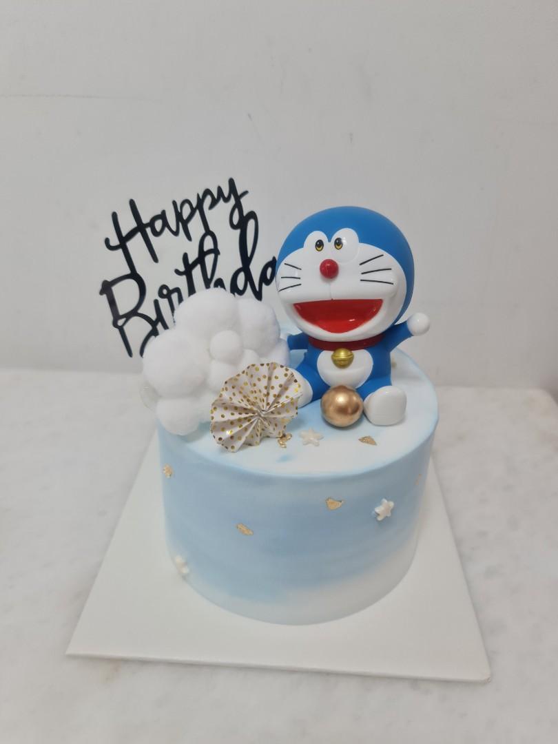 Order Doraemon Theme Cake Online From Varushi Cake Queen,Kharar