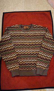 Favision Uomo knit wear beli langsung di Paris like Missoni