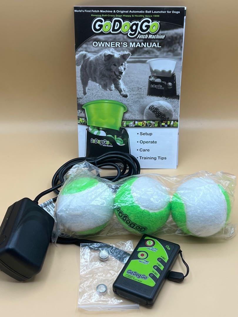 GoDogGo Fetch Machine Ball Launcher, Pet Supplies, Homes & Other Pet