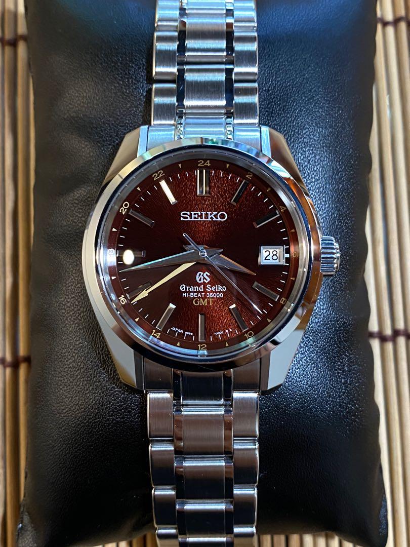Grand Seiko SBGJ021 中古二手grand seiko Hi-Beat 36000 GMT 135th Anniversary  limited edition of 500pcs sbgj021 SBGJ-021 限量500隻GS 消費券2022, 名牌, 手錶-  Carousell