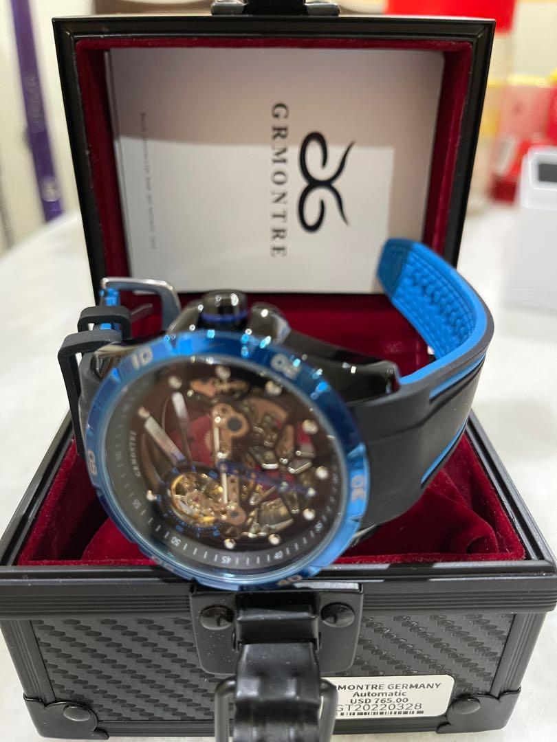 Rose Blue Automatic Watches | Buy Cool Men's Watches Online | Grmontre – Grmontre  Watches