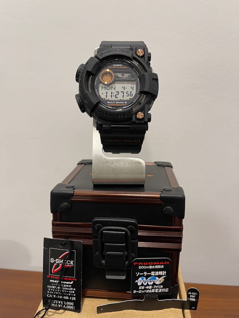 カシオ G-SHOCK フロッグマン GWF-1000B ローズゴールド - 腕時計 ...