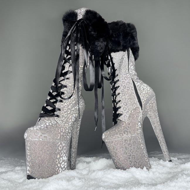 New Women's High Heel Winter Boots Fashion Platform Shoes | Wish