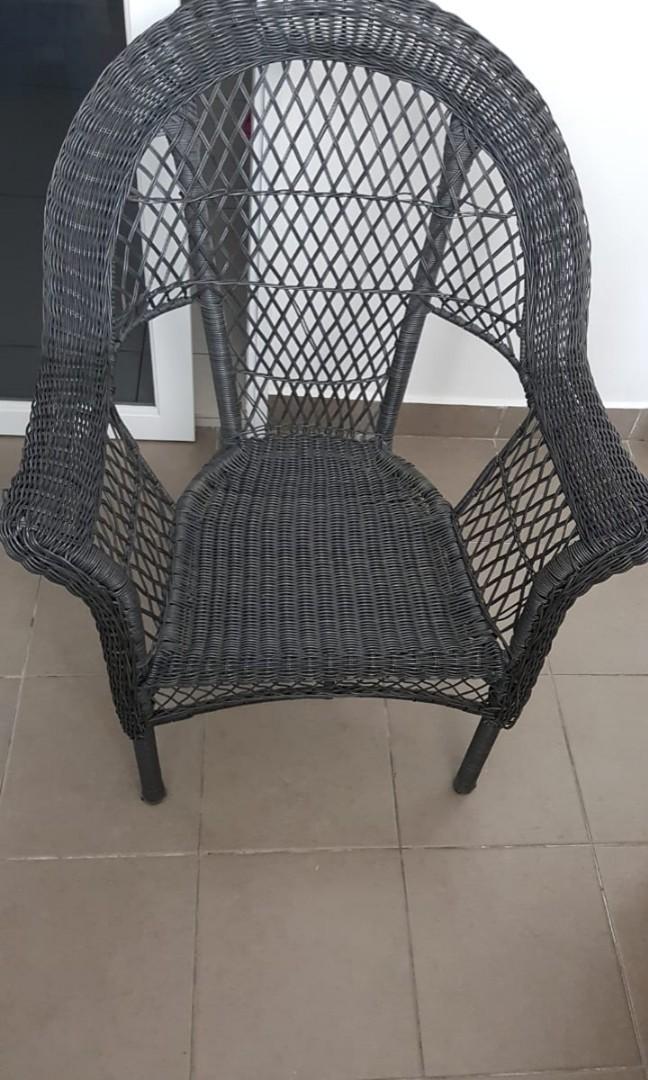 High quality ratan chair, Furniture & Home Living, Outdoor Furniture on