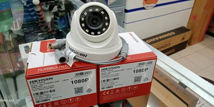 HIKVISION DOME CCTV CAMERA 1080P DS2CE56DOT IRPF 2.8mm