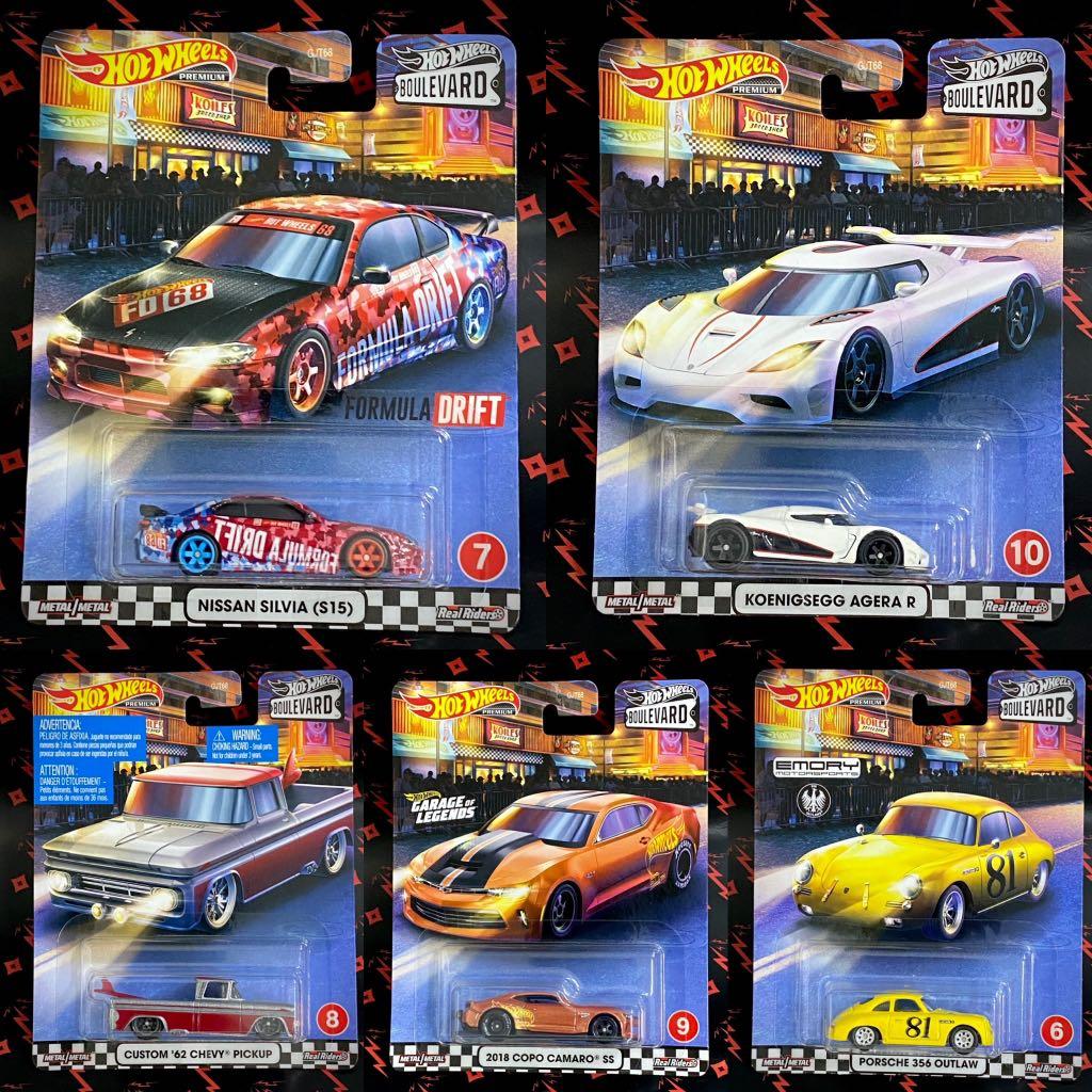 Hot Wheels Boulevard ホットウィール ブールバード 5台セット 3
