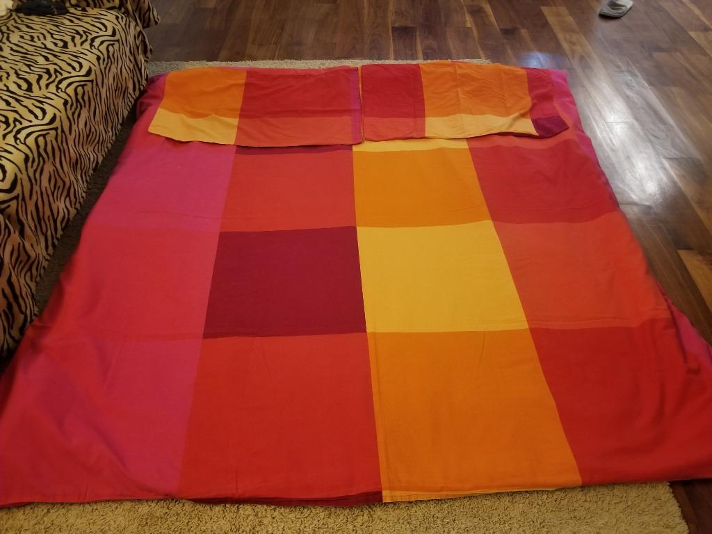 IKEA Blanket with cover, 傢俬＆家居, 床具浴巾 Carousell
