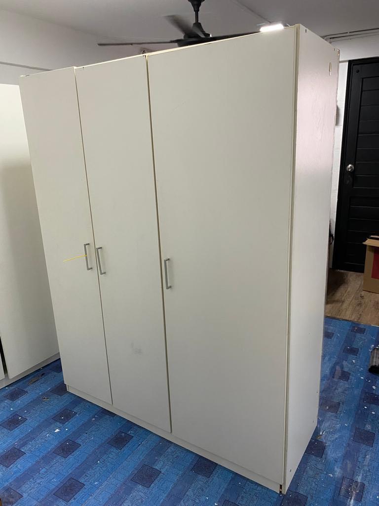 Ikea DOMBAS 3 Door Wardrobe.. Almari 3 Pintu Ikea.., Furniture & Home Living, Furniture, Other