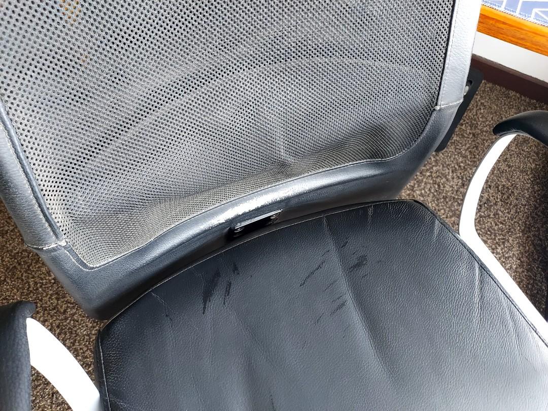Ikea markus black leather clearance