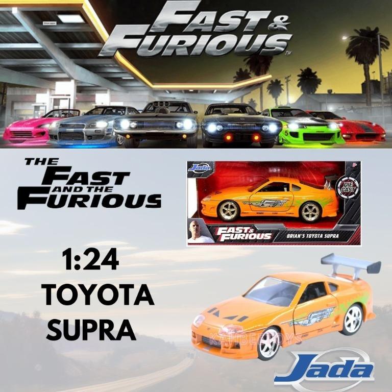 Jada 1 24 Fast Furious Brian s Toyota Supra Diecast Model