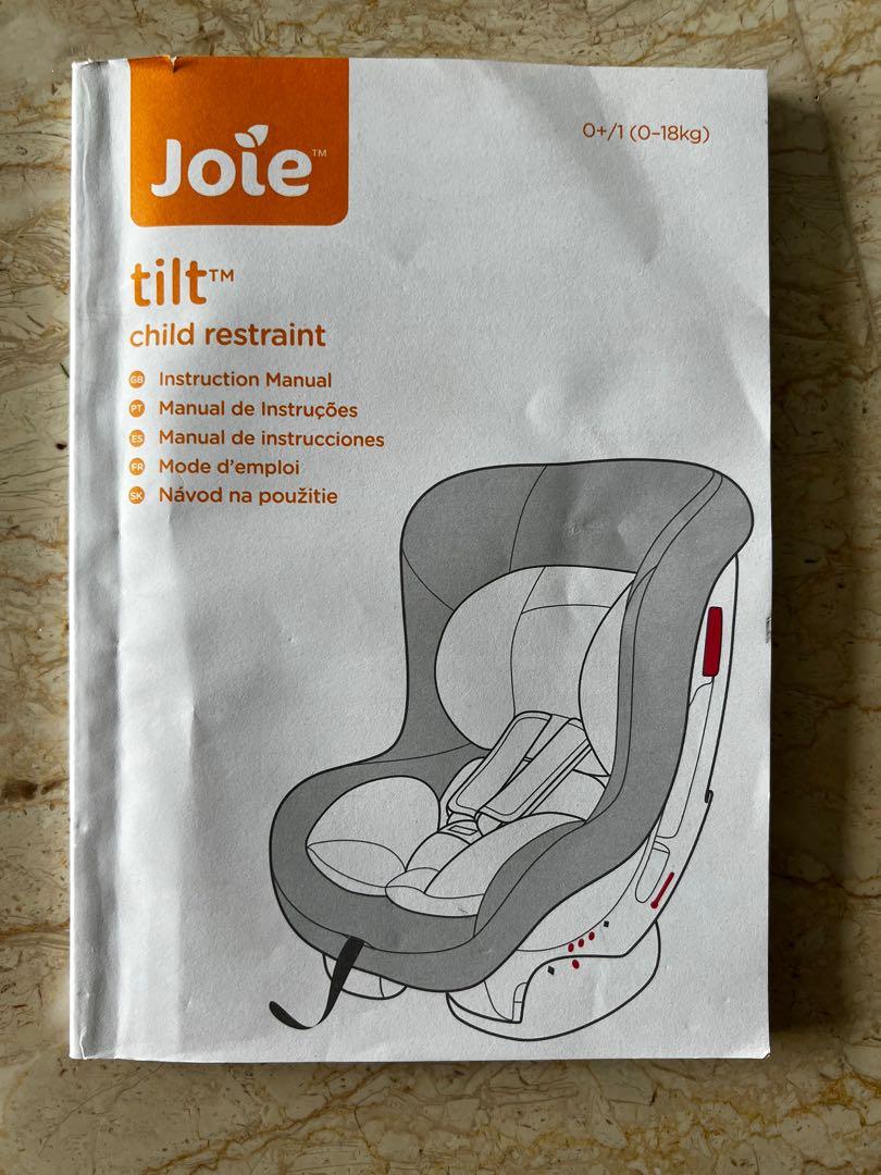 Joie tilt manual discount