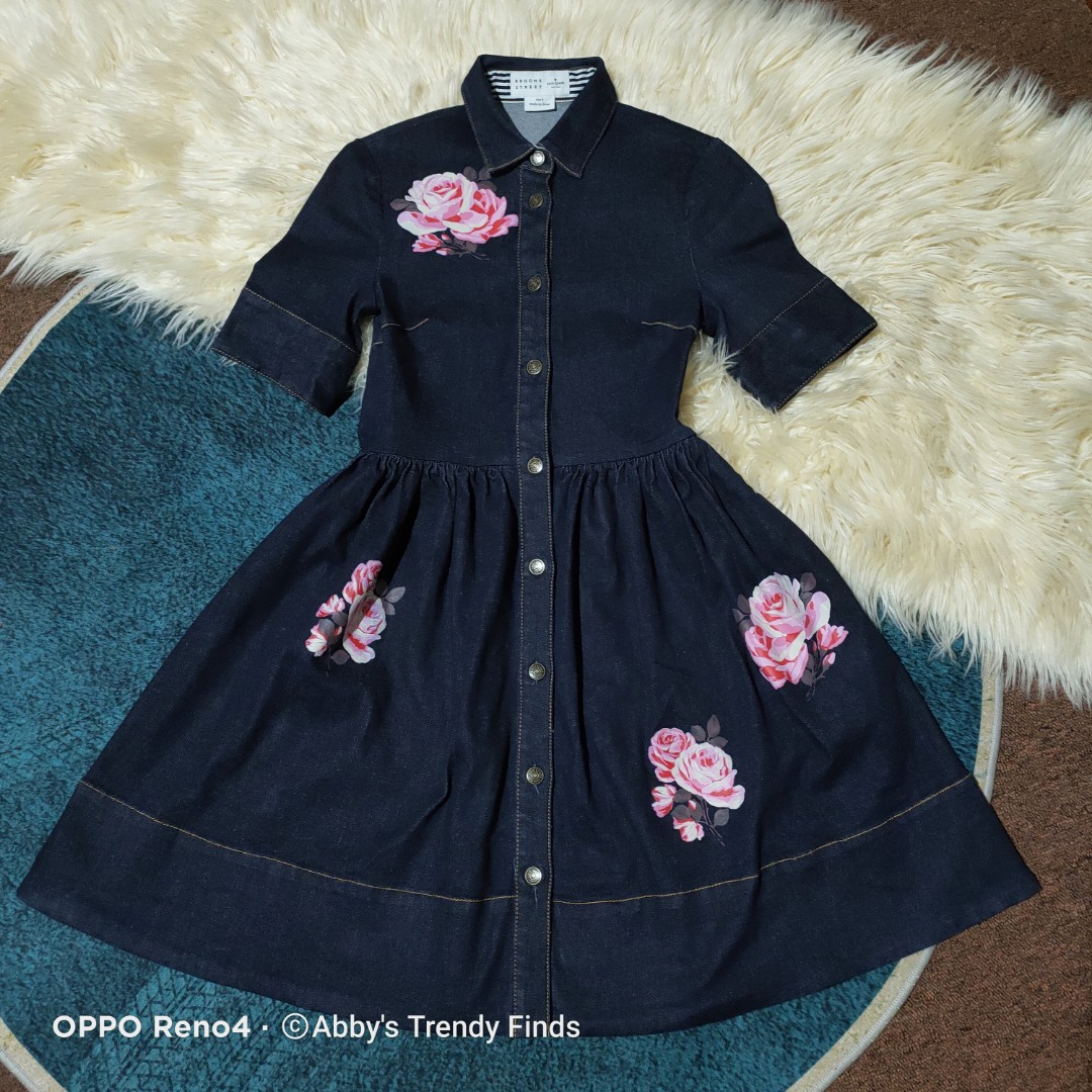 Kate Spade Broome Street Denim Dress Women s Fashion Dresses