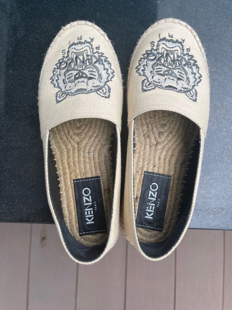 Kenzo espadrilles beige sale