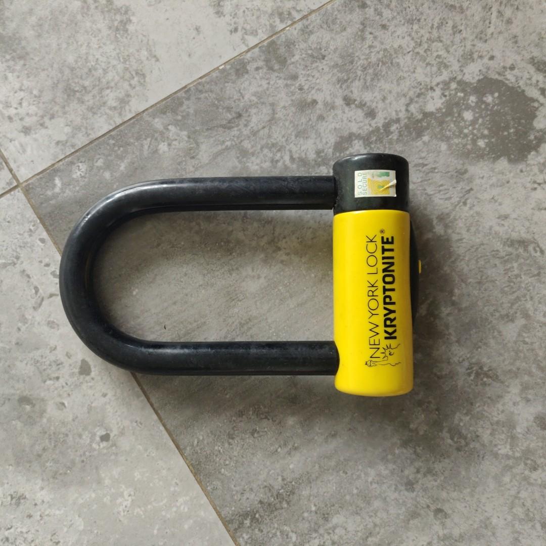 Kryptonite Heavy Duty ULock and Security Cable, Sports Equipment