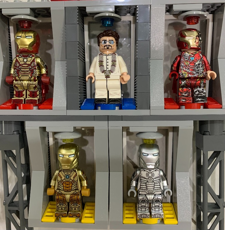 Lego Custom Iron Man Minifigures Good Quality and Limited