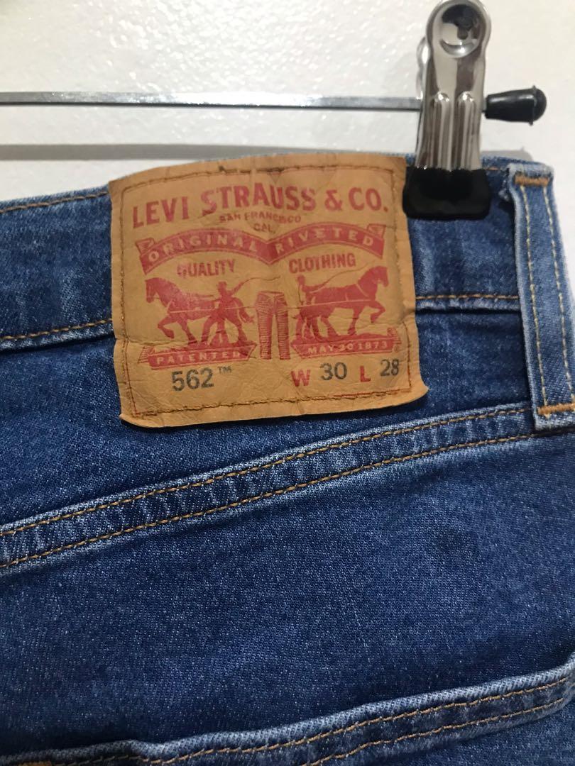 Levi’s 562 relaxed tapered jeans (Category: Jeans) located in Cagayan de Oro. Submitted by basicprojects (Listing ID 1153737623, Image 3). Description: 100% authentic levi’s bought from store. Bought at a premium price, Relaxed tapered fit. Only worn a couple of times. Very good condition. Great wash color.