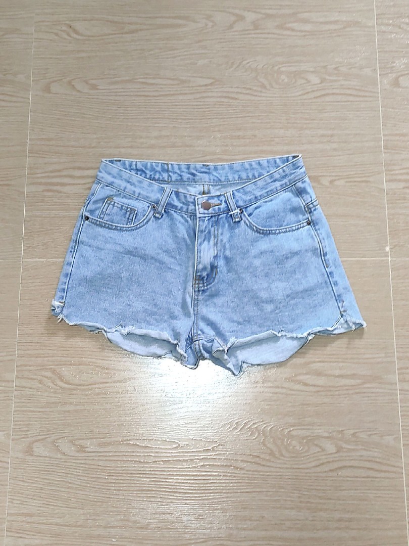 Light Blue HW Denim Shorts ✨, Women's 