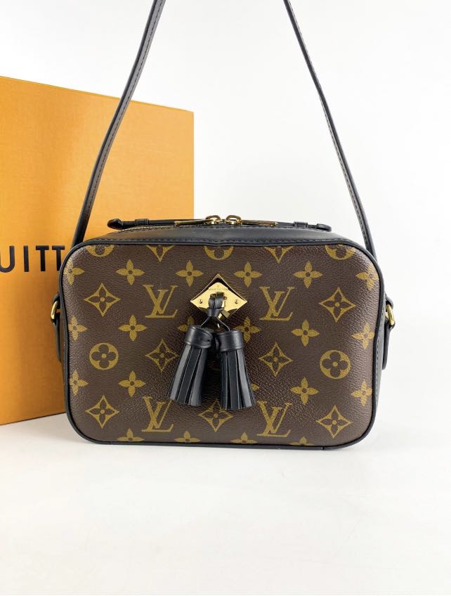 Louis Vuitton Blanche MM Noir in Monogram Empreinte Leather (Date Code:  SP3128)