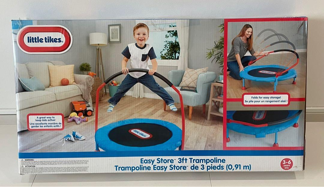 Little tikes easy clearance store 3ft trampoline