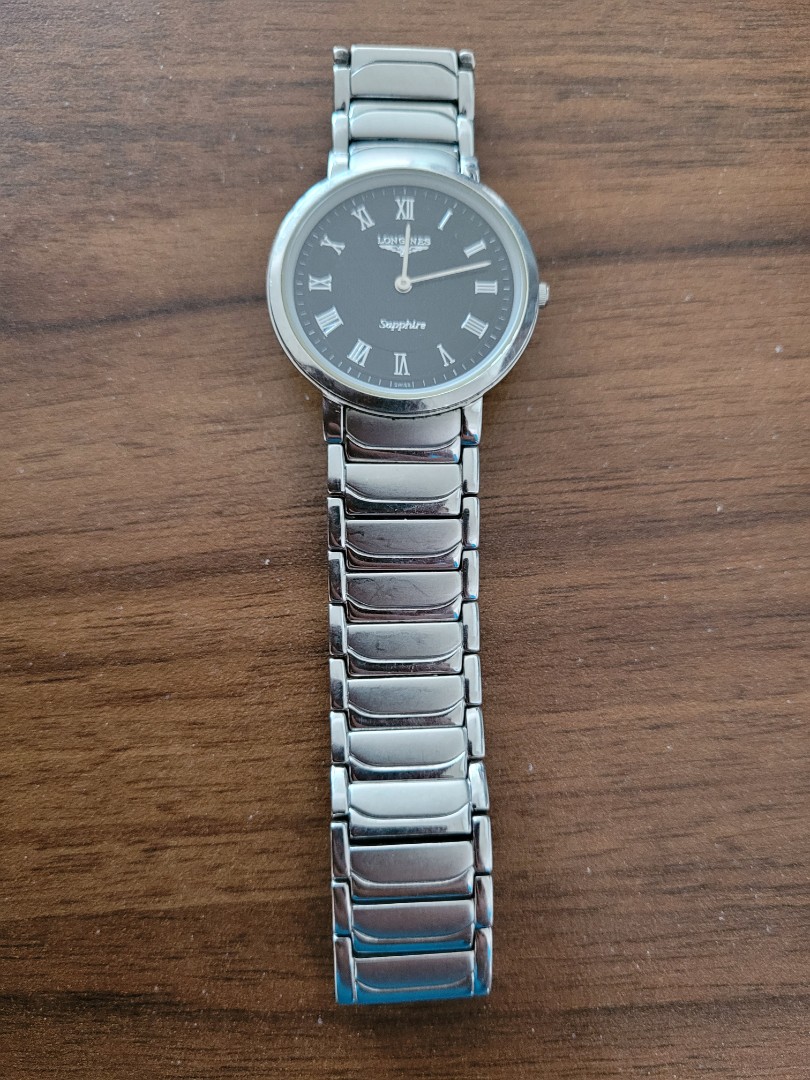 Longines clearance sapphire watch