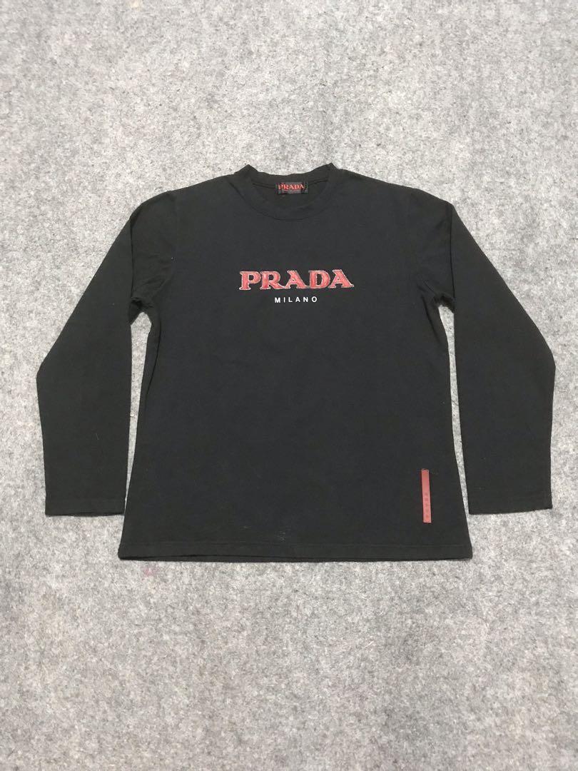 Longsleeve Prada Milano, Olshop Fashion 