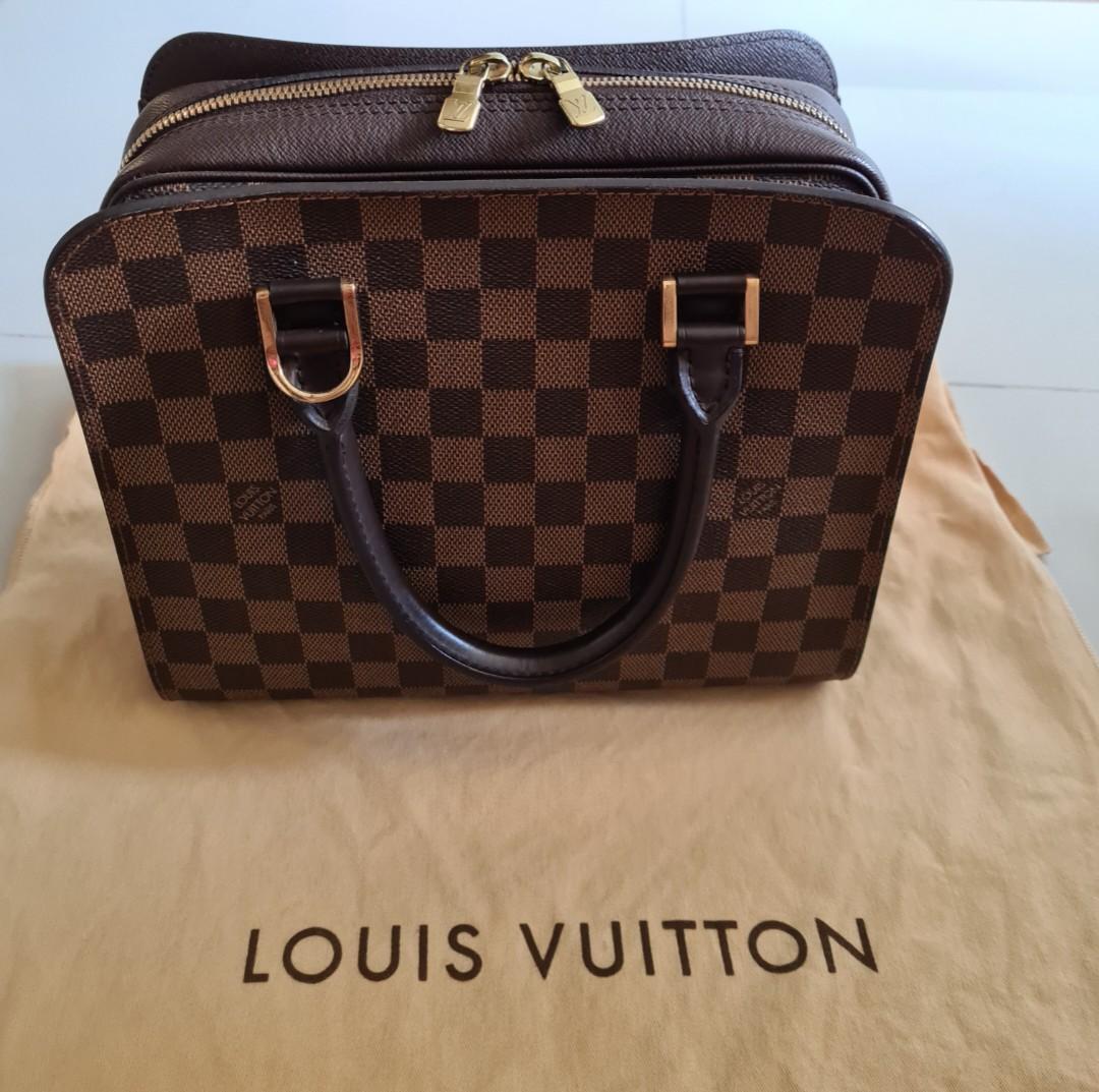 LOUIS VUITTON Handbag N51155 Triana Damier canvas Brown Women Used –