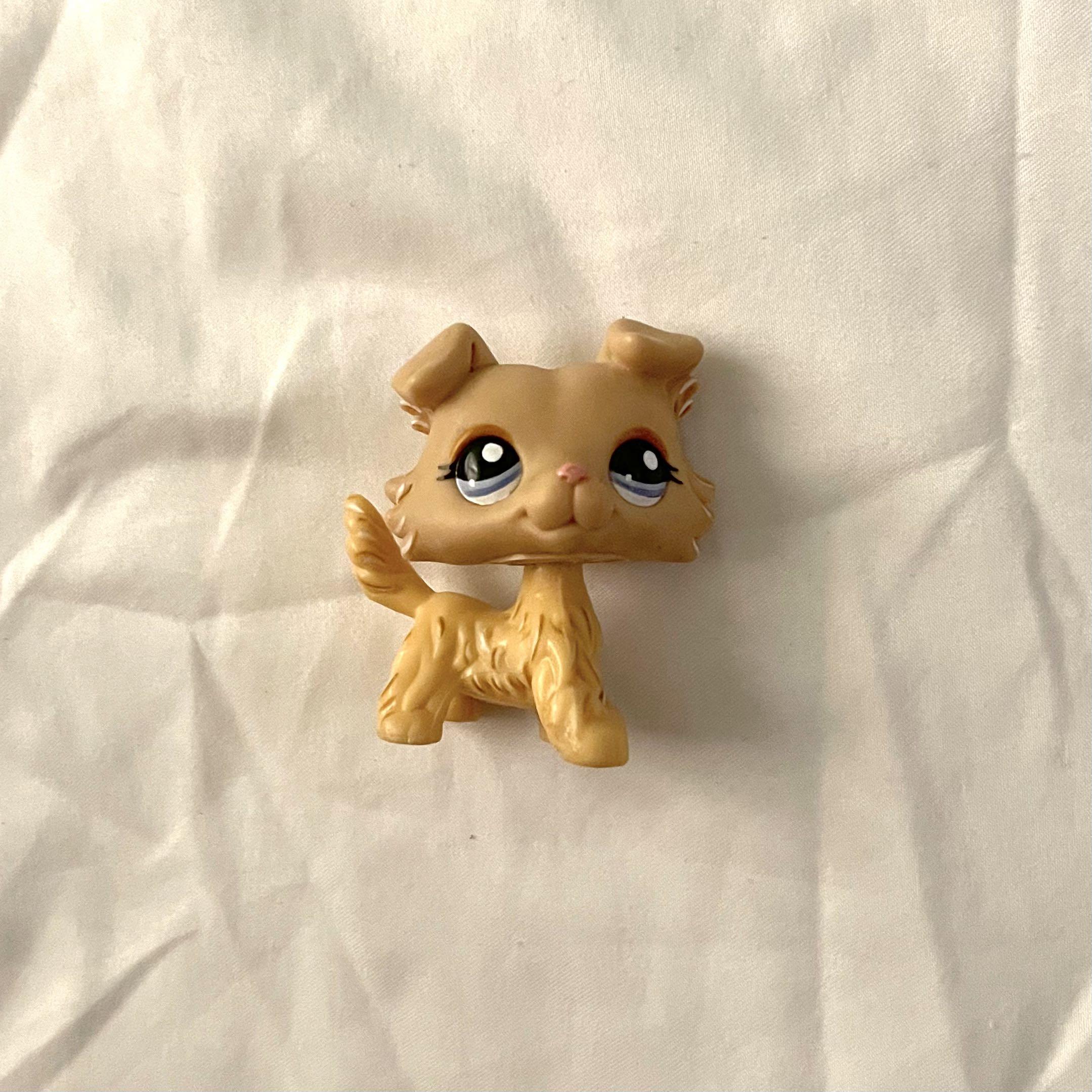 Littlest Pet Shop dog toys LPS COLLIE #1194 