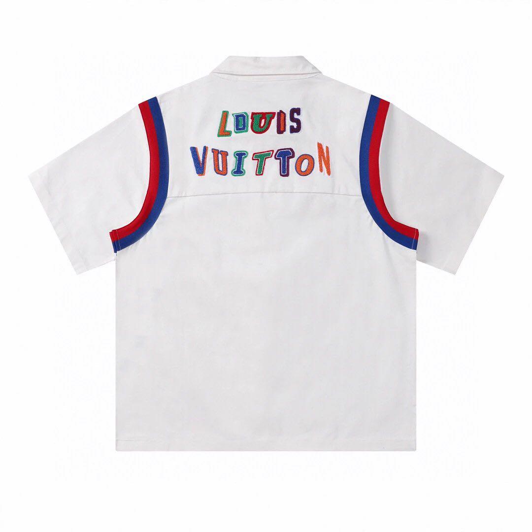 Louis Vuitton Graffiti Tee, Luxury, Apparel on Carousell