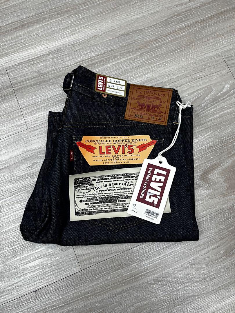 LVC Levi's 501 Big E 1937 Made in Japan, Men's Fashion, Bottoms