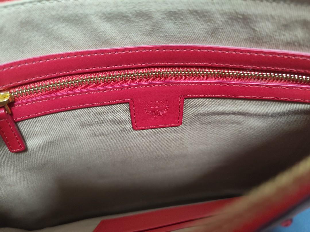 Mcm rainbow cheap bag