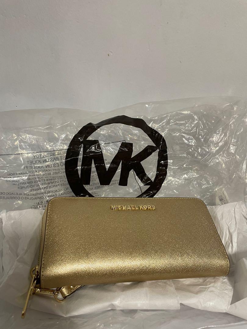 Michael Kor Brand New Gold Wallet Women s Fashion Bags Wallets