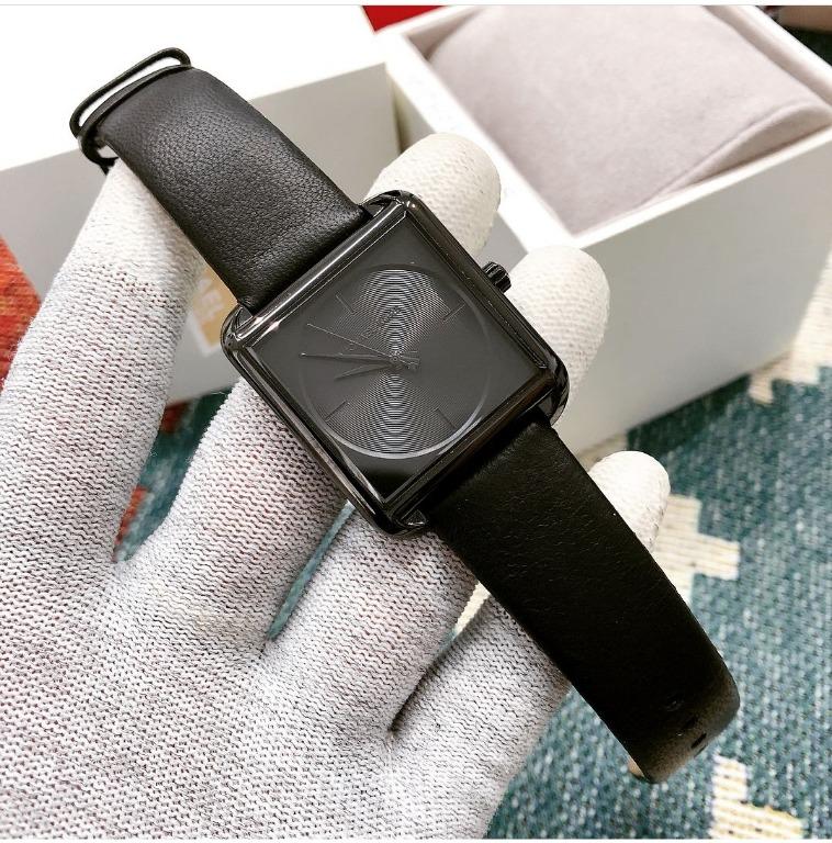 Michael kors watch black band best sale