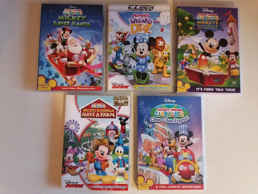 Mickey Mouse Clubhouse DVD Toddles Adventure, Party, Minnie Cartoons ...