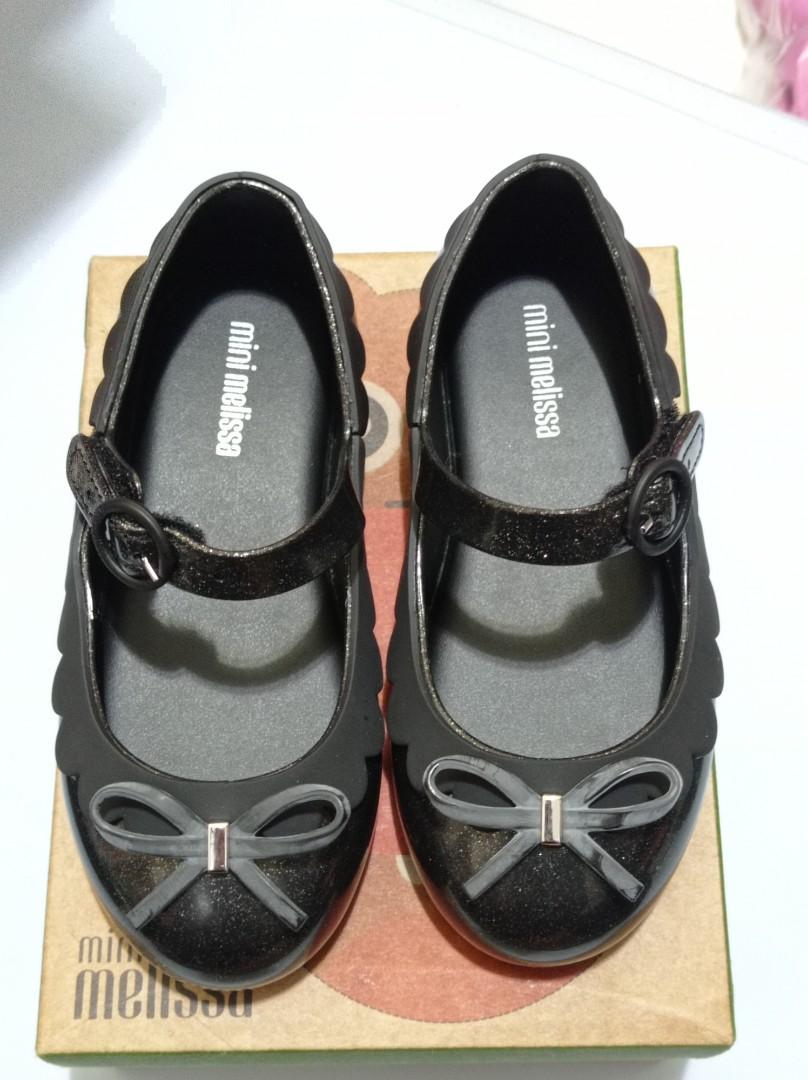 Mini melissa top black shoes