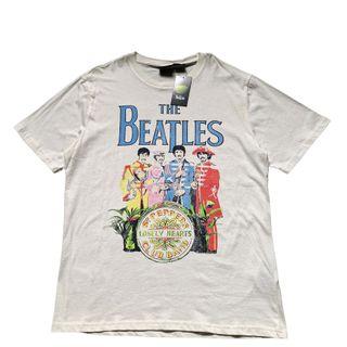 (M/L) The Beatles “Sgt. Pepper’s Lonely Hearts Club Band” Band Song Tee